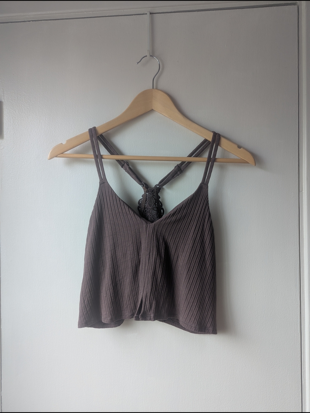 aerie Ribbed Bra Top